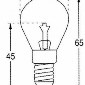 LAMPE 6 V 5 A culot E14