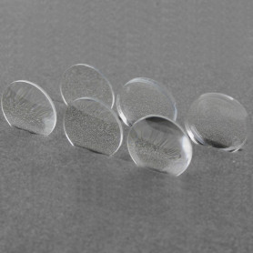 LENTILLES plastiques 40 mm (jeu de 6)