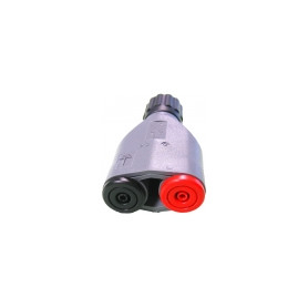 ADAPTATEUR BNC MALE ISOLE 2 mm