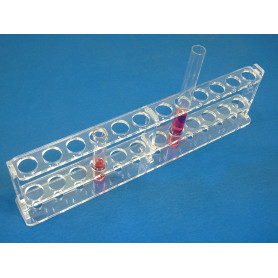 SUPPORT PLEXI POUR TUBES A ESSAI
