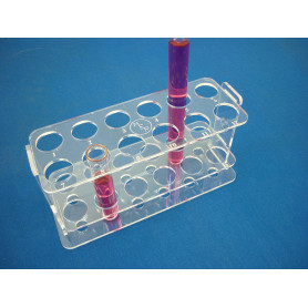 SUPPORT PLEXI POUR TUBES A ESSAI