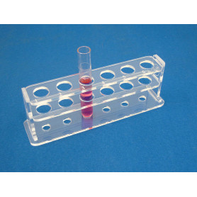 SUPPORT PLEXI POUR TUBES A HEMOLYSE