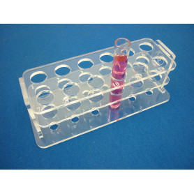 SUPPORT PLEXI POUR TUBES A HEMOLYSE