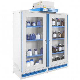ARMOIRE DE SECURITE A FILTRATION 2 COMPARTIMENTS